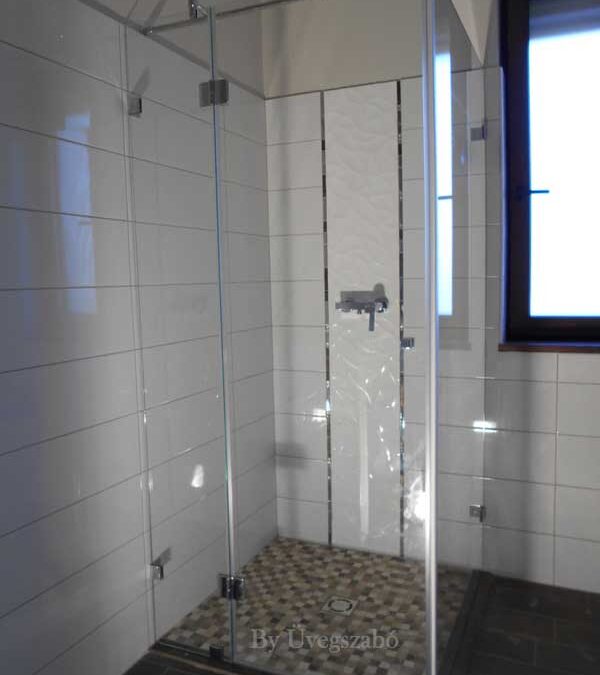 Egyedi kivitelezésű zuhanykabinok fürdőszobákhoz igazítva!