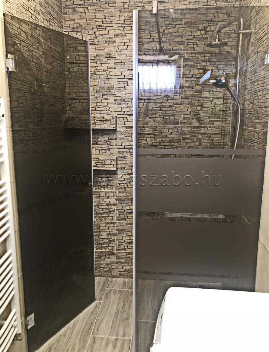 Egyedi zuhanykabin Budapesten