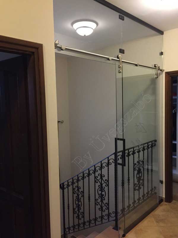 Térelválasztó üveg